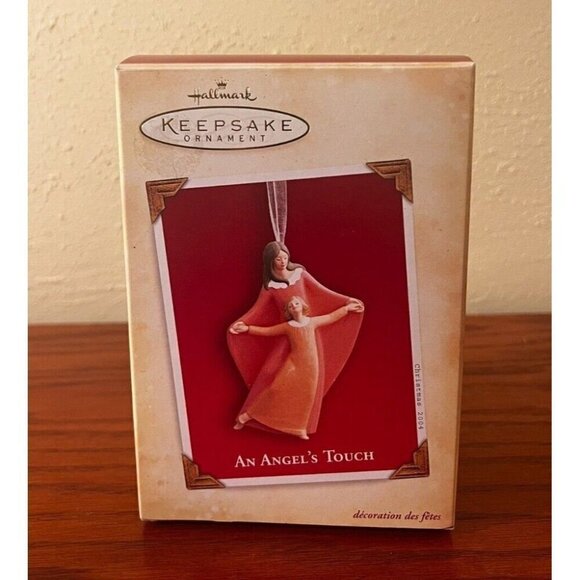 Angel Ornament Christmas Vintage Hallmark Keepsake An Angels Touch Holiday New - Picture 2 of 4